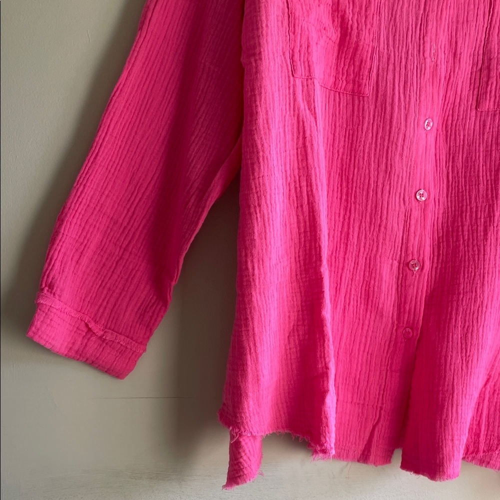 J.NNA Pink Button-Up Shirt - Picture 9 of 13